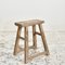 Rustic Elm Stool 1