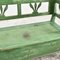 Hungarian Dark Green Settle Bench, Image 4