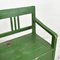 Hungarian Forest Green Settle Bench, Image 4
