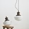 Opaline Church Pendant Lights, Set of 2 3