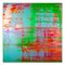 Danny Giesbers, Vincent Van Gogh, 2020, acrilico, resina e fosforescenza su tavola di legno, Immagine 1