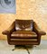 Mid-Century Danish Matador Lounge Chair & Stool by Aage Christiansen, Set of 2 10