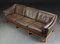 Mid-Century Danish 3-Seater Leather Sofa from Grant Mobelfabrik 1