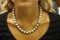 Diamant, Silber, Perle & Weißgold Perlen Halskette mit Schließe 3