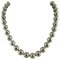 Diamant, Silber, Perle & Weißgold Perlen Halskette mit Schließe 1