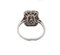 Sapphire, Diamond & Platinum Ring, Image 3