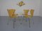 Danish 3107 Butterfly Chairs by Arne Jacobsen for Fritz Hansen, 1995, Set of 4 15