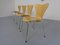 Danish 3107 Butterfly Chairs by Arne Jacobsen for Fritz Hansen, 1995, Set of 4, Image 5