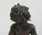 Bronze Bacchus Child Figureine by E. Pasteur, 19th Century 20