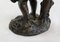 Figura infantil Bacchus de bronce de E. Pasteur, siglo XIX, Imagen 22