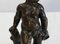 Figura infantil Bacchus de bronce de E. Pasteur, siglo XIX, Imagen 6