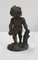 Figurine d'Enfant Bacchus en Bronze par E. Pasteur, 19ème Siècle 19