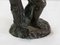 Figura infantil Bacchus de bronce de E. Pasteur, siglo XIX, Imagen 12