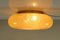 Amber Glass Flush Mount or Wall Lamp from Doria Leuchten, 1970s 3