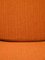 Scandinavian Armchairs with Orange Fabric, Set of 2, Image 10