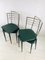 Gio Ponti Style Ladder Back Chairs, Set of 4, Image 1