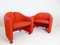 PS142 Lounge Chair Set by Eugenio Gerli for Tecno, Set of 2, Image 2