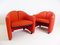 PS142 Lounge Chair Set by Eugenio Gerli for Tecno, Set of 2 3