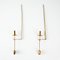 Wall Candle Holders by Pierre Forsell for Skultuna, 1950s, Set of 2 1