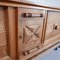 Large French Art Deco Oak Sideboard by Charles Dudouyt 6