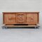 Large French Art Deco Oak Sideboard by Charles Dudouyt, Image 1