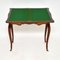 Antique French Inlaid Marquetry Card Table, Image 4