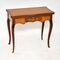 Antique French Inlaid Marquetry Card Table, Image 2