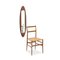 Mirror with Frame in Wood by Campo E Graffi, 1950s 12