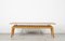 Mid-Century Danish Walnut Slatted Coffee Table with Floating Top 1