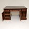 Victorian Style Leather Top Desk, Image 4