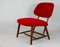 Teve Model Fireside Chair by Alf Svensson for Ljungs Industrier, Sweden, 1953 15