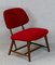 Teve Model Fireside Chair by Alf Svensson for Ljungs Industrier, Sweden, 1953, Image 6