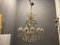 Large Italian Murano Crystal Chandelier, 1950s, Image 1