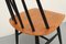 Swedish Fanett Chairs by Ilmari Tapiovaara for Edsby Verken, 1950s, Set of 6, Image 5