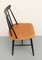 Swedish Fanett Chairs by Ilmari Tapiovaara for Edsby Verken, 1950s, Set of 6 6