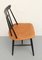 Swedish Fanett Chairs by Ilmari Tapiovaara for Edsby Verken, 1950s, Set of 6, Image 6