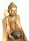 Statua di Buddha in legno intagliato, Thailandia, Immagine 3