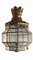 Brass and Crystal Ceiling Lamp, Image 1