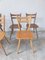 Chaises de Bistrot Scandinaves 2 Couleurs, Set de 8 16