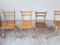 Chaises de Bistrot Scandinaves 2 Couleurs, Set de 8 5