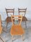 Scandinavian 2-Color Bistro Chairs, Set of 8, Image 9