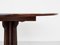 Midcentury Danish round dining table in rosewood 1960s - central leg 5