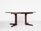 Midcentury Danish round dining table in rosewood 1960s - central leg, Image 2