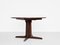 Midcentury Danish round dining table in rosewood 1960s - central leg 1