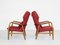 Midcentury pair of lounge chairs by Aksel Bender Madsen for Bovenkamp 1960s 2