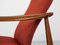 Midcentury Danish pair of easy chairs model 138 by Finn Juhl for France & Søn, Image 10