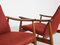 Midcentury Danish pair of easy chairs model 138 by Finn Juhl for France & Søn, Image 3