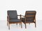 Mid-Century Danish Easy Chairs in Beech by Ole Wanscher for France & Daverkosen, Set of 2, Image 2