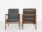 Mid-Century Danish Easy Chairs in Beech by Ole Wanscher for France & Daverkosen, Set of 2, Image 3