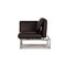 Roro Black Leather Lounge Chair from Brühl & Sippold 11